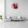 THE MAGICAL GIFTS Spider Man Wall Clock Kids Room Decor Marvel Superhero Theme Birthday Gift for Boys Girls Toddlers Children Study Room Nursery (12 INCH)