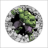 THE MAGICAL GIFTS Hulk Wall Clock for Kids Boys Room Marvel Superhero Clock for Birthday Gift Nursery Decor Learning Time Avengers Fans (12 INCH)
