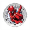 THE MAGICAL GIFTS Spider Man Wall Clock Kids Room Decor Marvel Superhero Theme Birthday Gift for Boys Girls Toddlers Children Study Room Nursery (12 INCH)