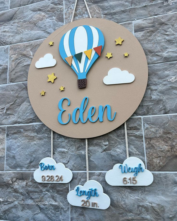 π Beautiful 3D cutout name board β perfect for baby room dΓ©cor or gifting π