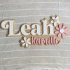 🌸 Custom Name Board (4D Acrylic Design)