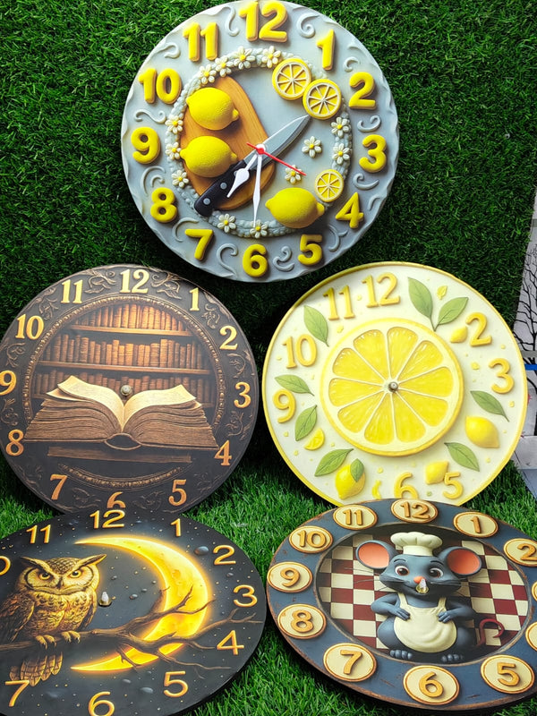 π 3D Look Designer Wall Clocks πβ¨ Stylish & unique wall clocks perfect for your home dΓ©cor!