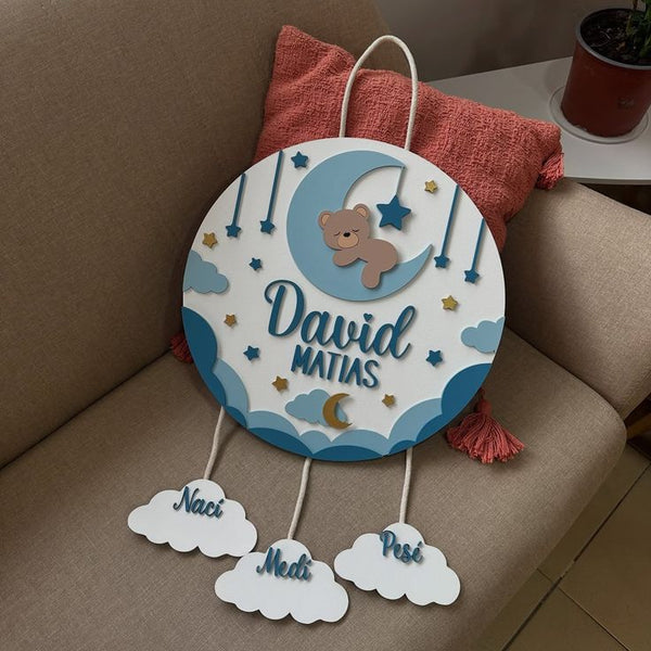 💖 Beautiful 3D cutout name board — perfect for baby room décor or gifting 🎁
