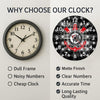 Customized Corinthians Theme Wall Clock with Name | Personalized Gift for Football Fans and Home Decor