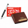 Kritishaa | Personalized Wallet Pen Combo | Name Engraved Gift | PU Leather Wallet | Metal Pen | Daily Use Gift | For Men | Valentine Birthday Anniversary
