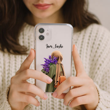 THE MAGICAL GIFTS Premium Aesthetic Girl Artwork Mobile Cover | Soft Shock-Resistant Case for All Phone Models | Ideal for Unique Gifting