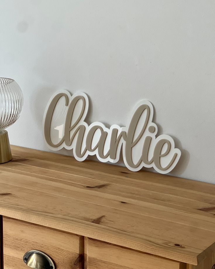 🌸 Custom Name Board (4D Acrylic Design)